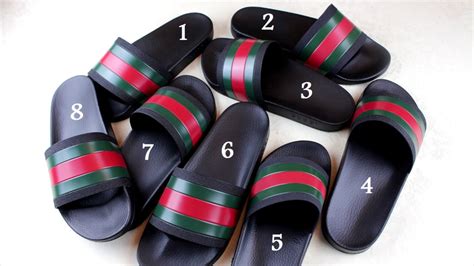 fake gucci flip flops ebay|authenticate gucci marmont raffia slides.